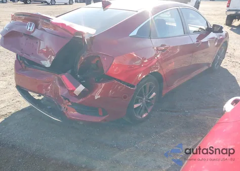 2020 Honda Civic Ex из США, поврежденный, VIN 19XFC1F39LE208608